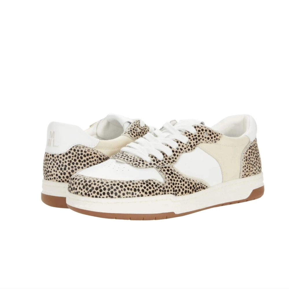 Madewell Court Sneakers in Spotted Calf Hair